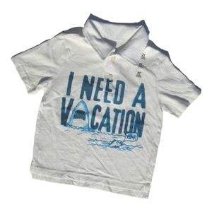 The Children's Place 2T White polo shirt